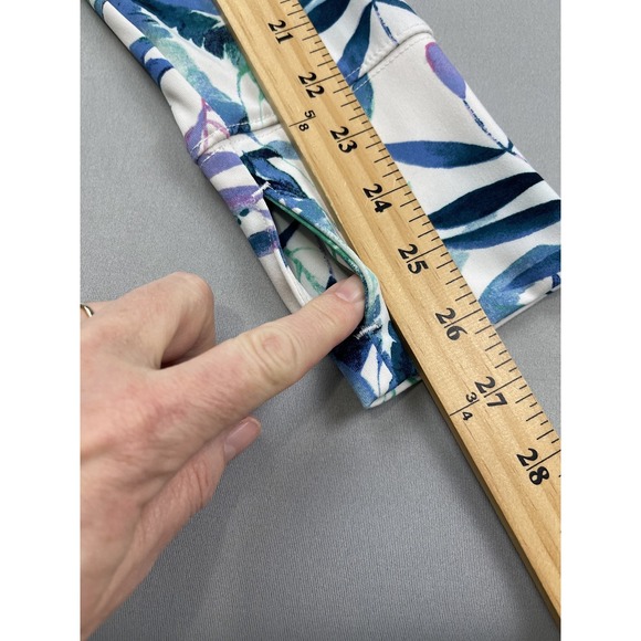 Tommy Bahama Women's L Tennis Full Zip Jacket Tropical Print Athletic - Picture 10 of 11